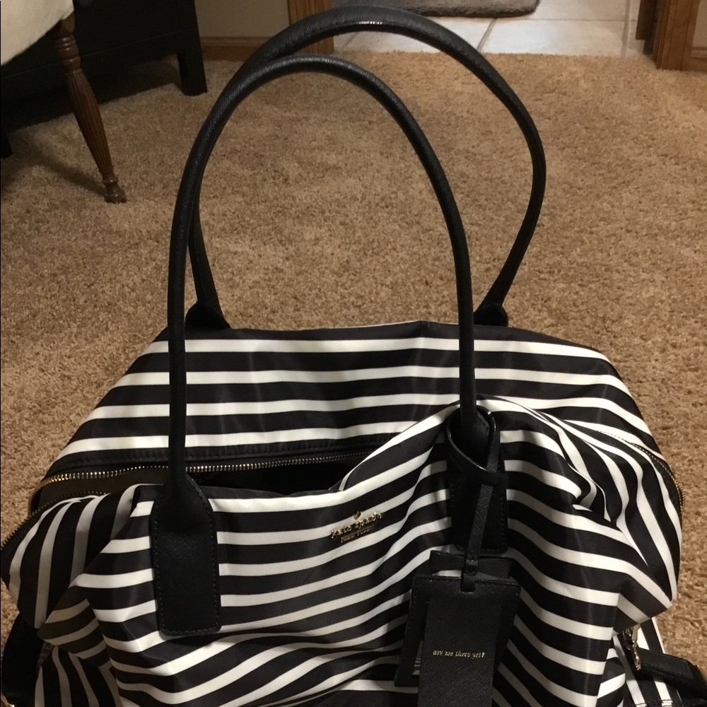Kate Spade overnight travel bag